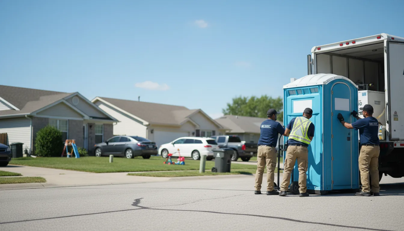 Standard Porta Potty Rentals in Noble, IL near me